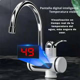 Grifo Calentador de Agua con accesorio de ducha.