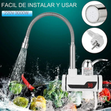 Grifo Eléctrico 3000W con Agua Caliente Instantánea | Ideal para Cocina y Baño