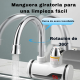 Grifo Eléctrico 3000W con Agua Caliente Instantánea | Ideal para Cocina y Baño
