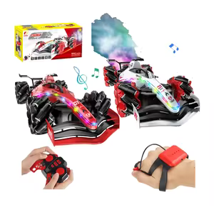Auto formula 1 a control , luces ,sonido y humo
