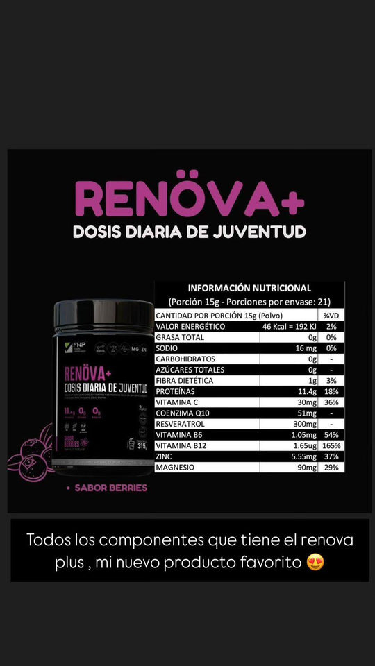 Renova-dosis de juventud segura