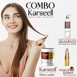 Combo Karseell: Nutrición Premium para un Cabello Suave, Manejable y Radiante