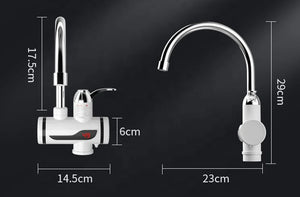 Grifo Eléctrico 3000W con Agua Caliente Instantánea | Ideal para Cocina y Baño