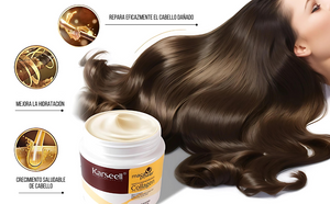 Combo Karseell. Mascarilla capilar de colágeno + champú capilar + aceite de argán.